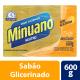 Sabão em Barra Glicerinado Multiuso Neutro Minuano Pacote 600g - Imagem 1000037227.jpg em miniatúra