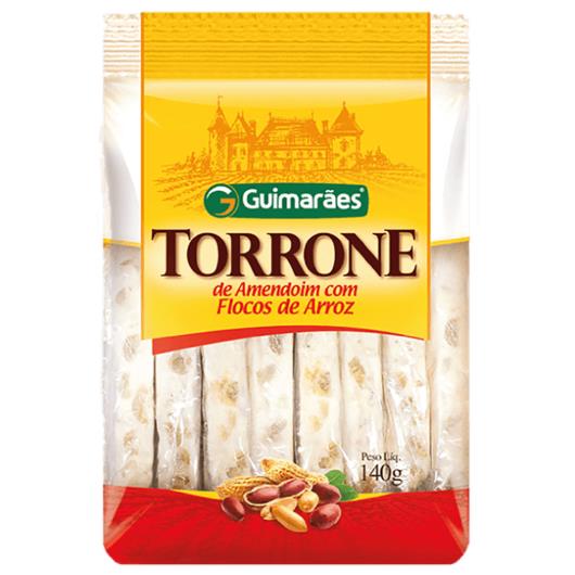 Torrone Guimarães amendoim com flocos de arroz 140g - Imagem em destaque