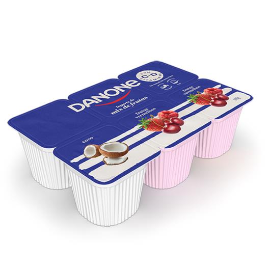 Iogurte Danone mix frutas Bandeja 540g - Imagem em destaque