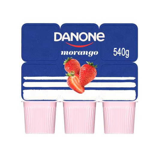 Iogurte Polpa Danone Morango 540g 6 unidades - Imagem em destaque