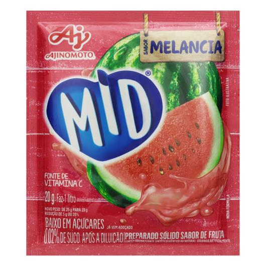 Refresco em pó MID® Melancia 20g - Imagem em destaque