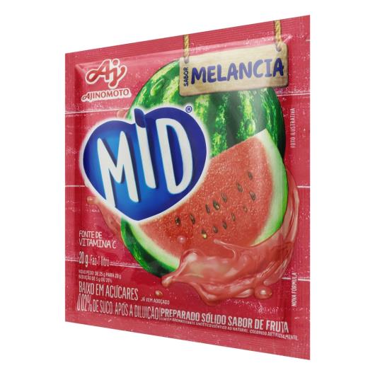 Refresco em pó MID® Melancia 20g - Imagem em destaque