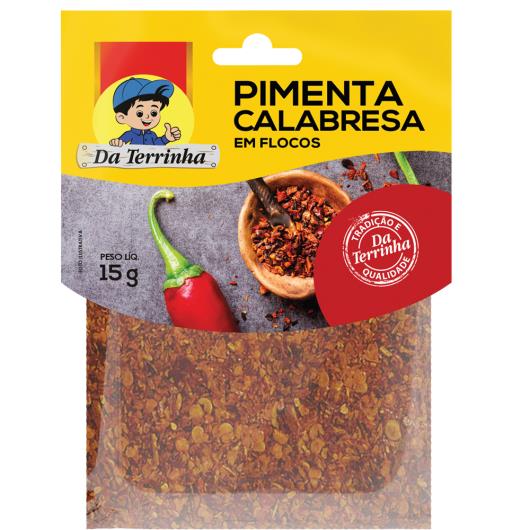 Pimenta Calabresa em flocos Da Terrinha 15g - Imagem em destaque