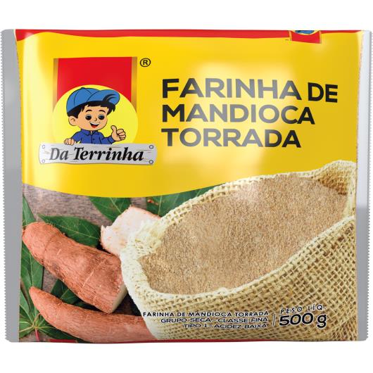 Farinha de Mandioca Da Terrinha torrada 500g - Imagem em destaque
