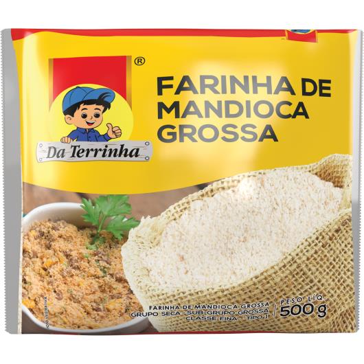 Farinha de Mandioca Da Terrinha grossa 500g - Imagem em destaque