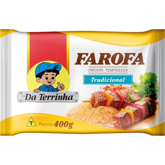Farofa Da Terrinha pronta tradicional 400g - Imagem em destaque