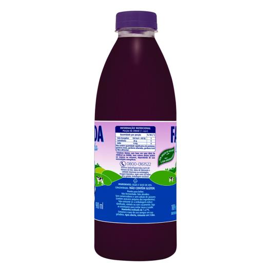 Suco Uva Fazenda Bela Vista Garrafa 900ml - Imagem em destaque