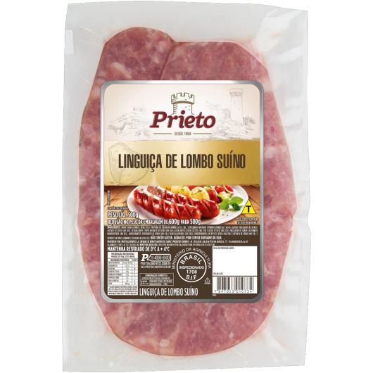 Linguiça de lombo suíno Prieto 500g - Imagem em destaque