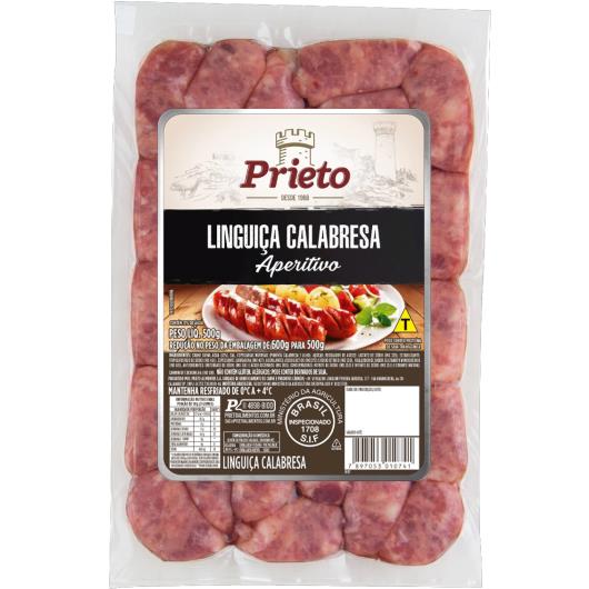 Linguiça Calabresa Aperitivo Prieto 500g - Imagem em destaque