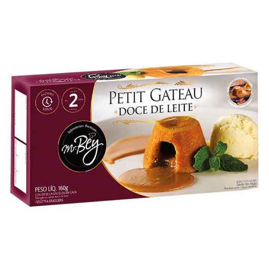 Petit Gâteau Congelado Doce de Leite Mr. Bey Sobremesas Premium Caixa 160g 2 Unids - Imagem em destaque