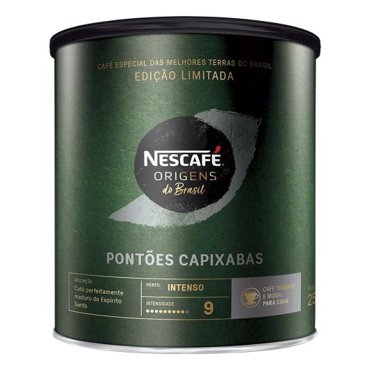 Café Torrado e Moído Pontões Capixabas Nescafé Origens do Brasil Lata 250g - Imagem em destaque