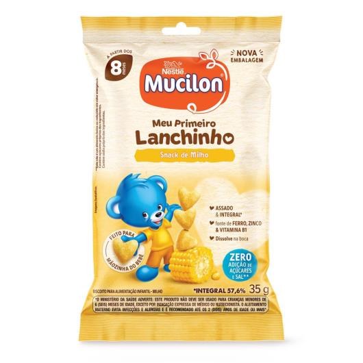 Snack Mucilon Tradicional Milho 35g - Imagem em destaque