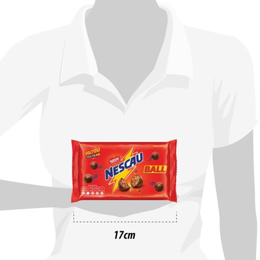 Chocolate ao Leite Nestlé Nescau Ball Pacote 75g - Imagem em destaque