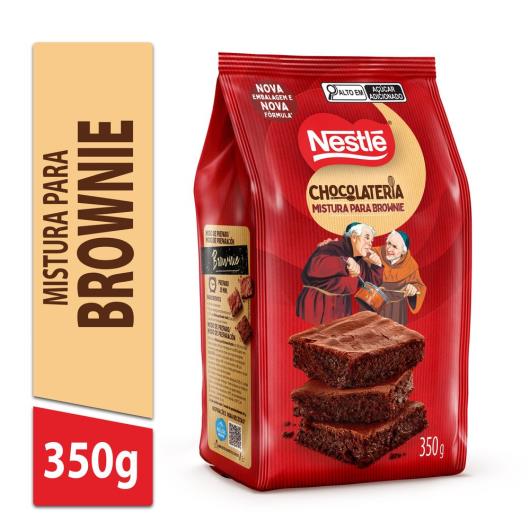 Mistura para Brownie NESTLÉ Chocolate 350g - Imagem em destaque