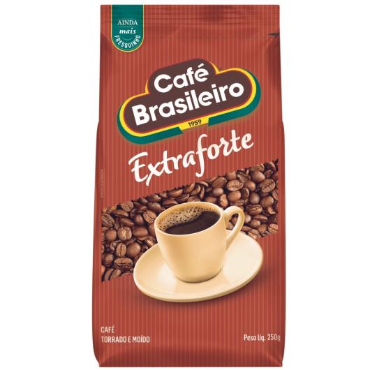 Café Torrado e Moído Extraforte Café Brasileiro Pacote 250g - Imagem em destaque