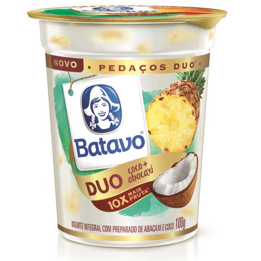 Iogurte coco + abacaxi Batavo Duo 100g - Imagem em destaque