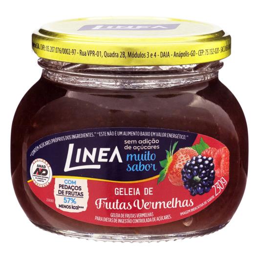 Geleia Frutas Vermelhas Linea Vidro 230g - Imagem em destaque