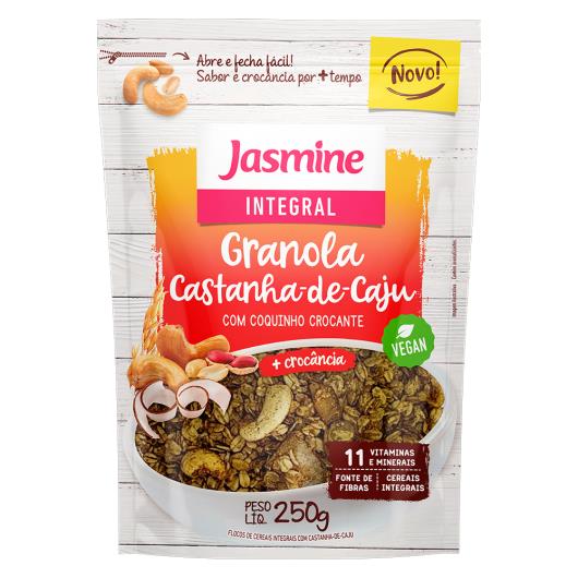 Granola Integral com Castanha-de-Caju Jasmine Pouch 250g - Imagem em destaque