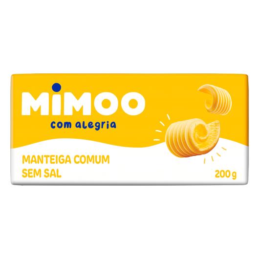 Manteiga Comum sem Sal Mimoo 200g - Imagem em destaque