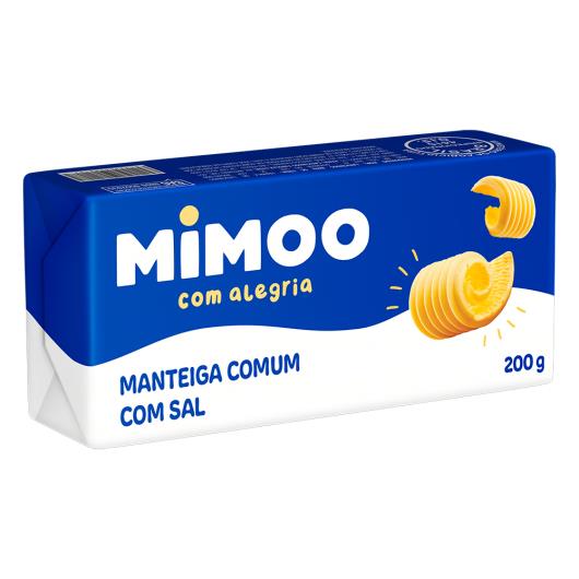 Manteiga Comum com Sal Mimoo 200g - Imagem em destaque