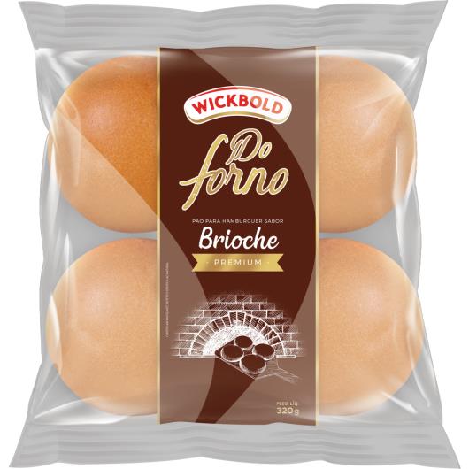 Pão para Hambúrguer Brioche Wickbold Do Forno Premium Pacote 320g - Imagem em destaque