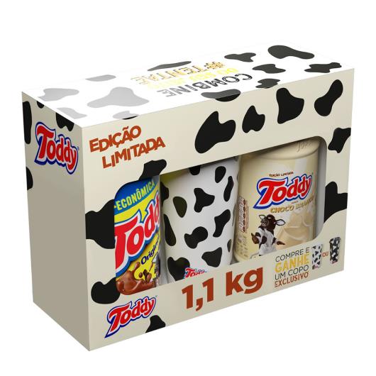 Kit Achocolatado em Pó Original 800g + Preparo de Bebida em Pó Choco Branco 300g Toddy Grátis Copo Exclusivo - Imagem em destaque