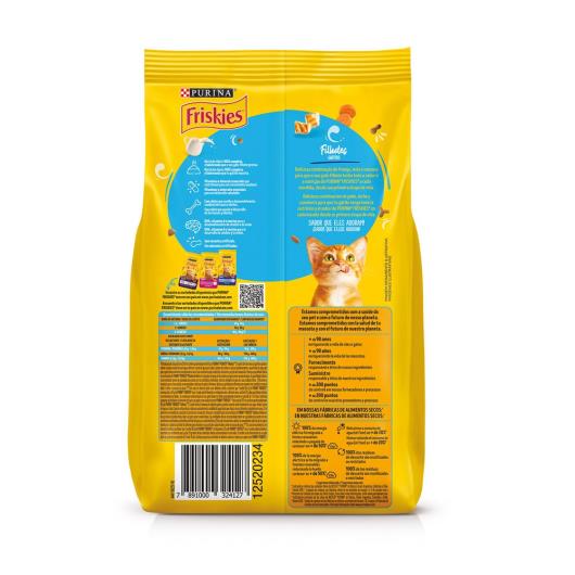 Ração FRISKIES gatos filhotes frango e leite 500g - Imagem em destaque