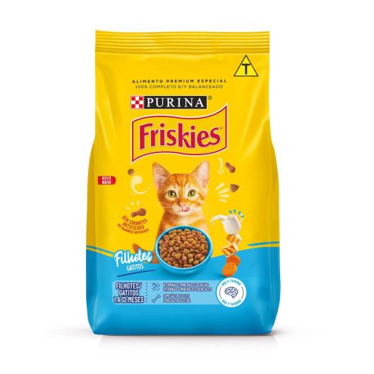 Ração FRISKIES gatos filhotes frango e leite 500g - Imagem em destaque