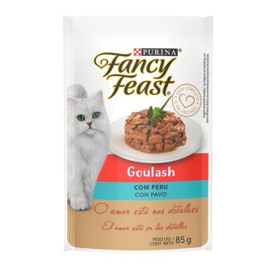 NESTLÉ PURINA FANCY FEAST GOULASH Ração Úmida para Gatos Adultos Peru 85g - Imagem em destaque