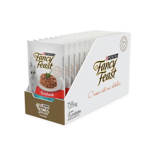 NESTLÉ PURINA FANCY FEAST GOULASH Ração Úmida para Gatos Adultos Peru 85g - Imagem em destaque