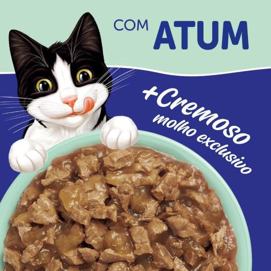 NESTLÉ PURINA FELIX FANTASTIC DELI Ração Úmida para Gatos Adultos Atum 85g - Imagem em destaque