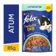 NESTLÉ PURINA FELIX FANTASTIC DELI Ração Úmida para Gatos Adultos Atum 85g - Imagem 7891000311677-(1).jpg em miniatúra