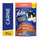 NESTLÉ PURINA FELIX FANTASTIC TIRITAS Ração Úmida para Gatos Adultos Carne 85g - Imagem 7891000311752-(1).jpg em miniatúra