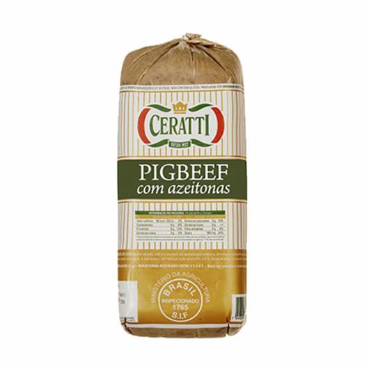 Pig Beef com azeitonas Ceratti fatiado 200g - Imagem em destaque