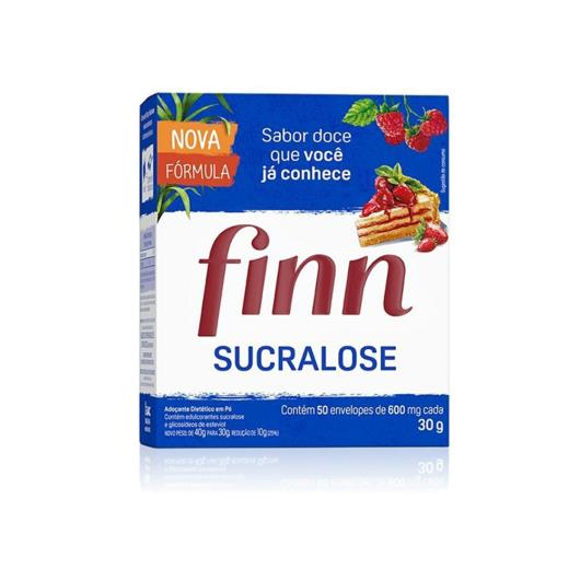 Adoçante em Pó Finn Sucralose 50 Envelopes - 30g - Imagem em destaque