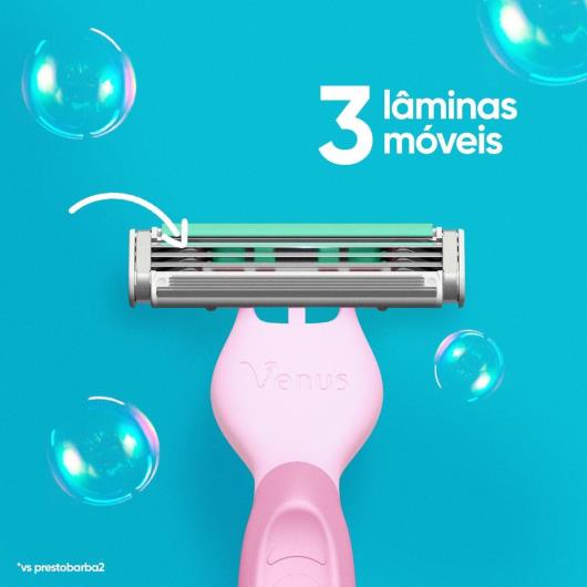 Aparelho Descartável para Depilar Gillette Venus Simply3 Sensitive 2 Unidades - Imagem em destaque