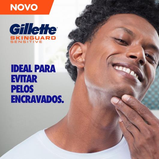 Carga de Aparelho para Barbear Gillette Skinguard Sensitive 2 Unidades - Imagem em destaque