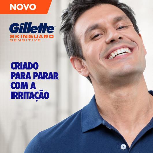 Carga de Aparelho para Barbear Gillette Skinguard Sensitive 2 Unidades - Imagem em destaque