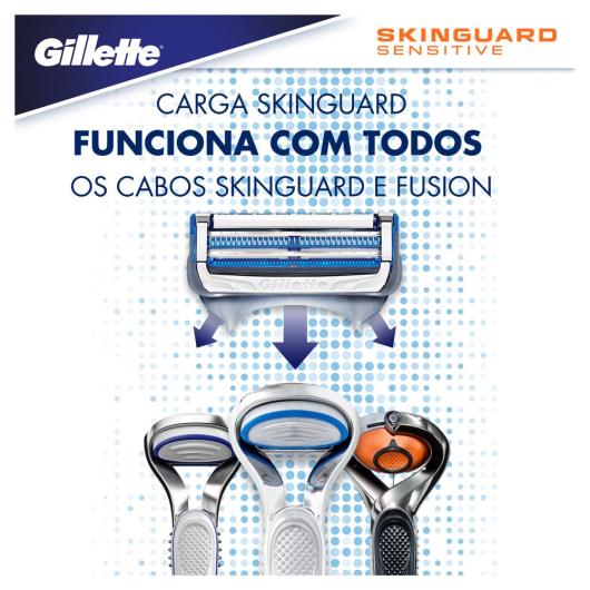 Carga de Aparelho para Barbear Gillette Skinguard Sensitive 2 Unidades - Imagem em destaque