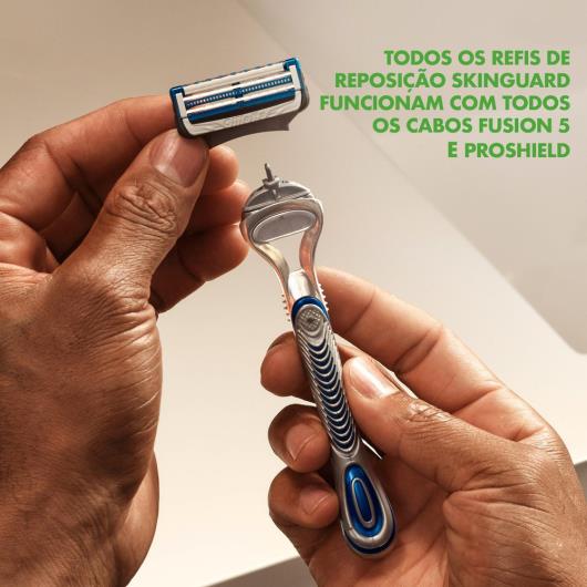 Carga de Aparelho para Barbear Gillette Skinguard Sensitive 2 Unidades - Imagem em destaque