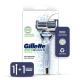 Aparelho Recarregável e Carga para Barbear Gillette Skinguard Sensitive - Imagem 7500435147736-(1).jpg em miniatúra