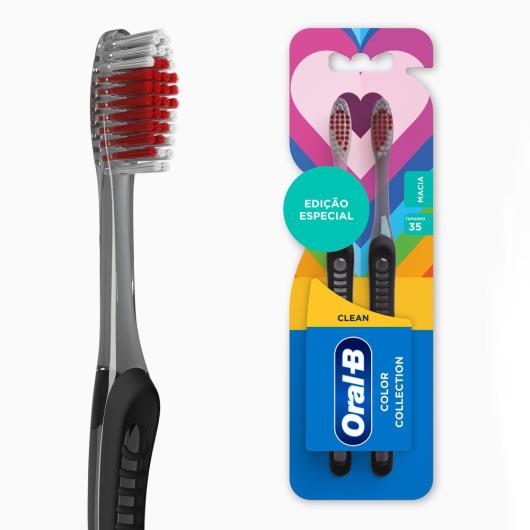 Escova Dental Macia Clean Oral-B Pro-Saúde 2 Unidades - Imagem em destaque