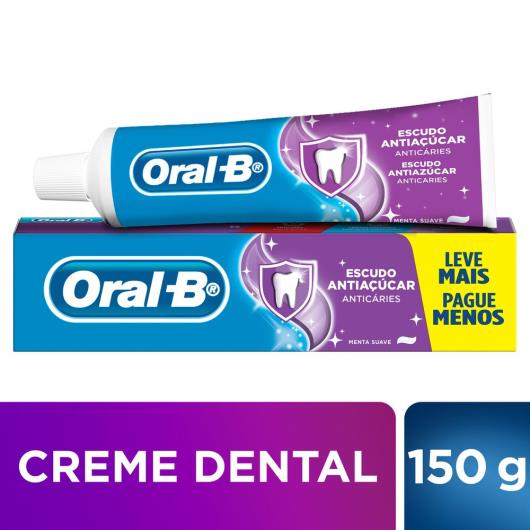 Creme Dental Menta Suave Oral-B Caixa 150g Leve Mais Pague Menos - Imagem em destaque