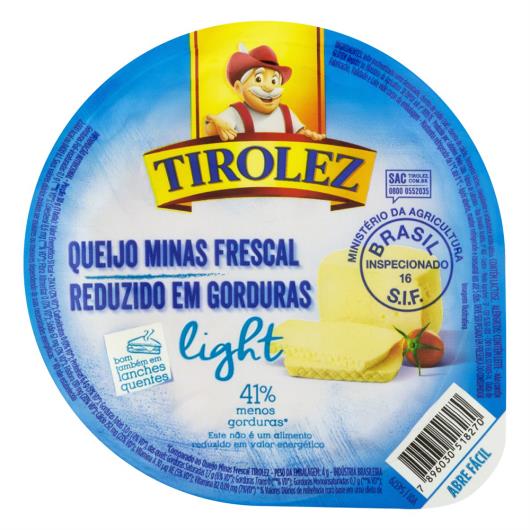 Queijo Tirolez Minas Frescal Light 220g - Imagem em destaque