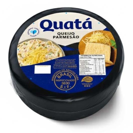 Queijo capa preta parmesão Quatá 300g - Imagem em destaque