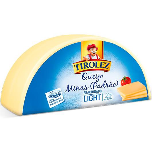 Queijo Tirolez Minas Padrão Metade light 350g - Imagem em destaque