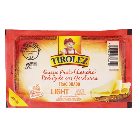 Queijo prato light Tirolez pequeno 350g - Imagem em destaque