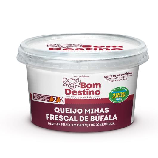 Queijo de búfala Bom Destino Minas Frescal 500g - Imagem em destaque