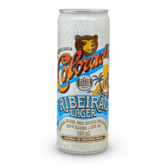 Cerveja Colorado Ribeirão Lager 350ml Lata - Imagem em destaque