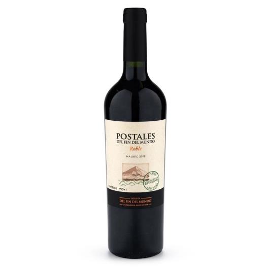 Vinho argentino roble cabernet sauvignon malbec Postales 750ml - Imagem em destaque
